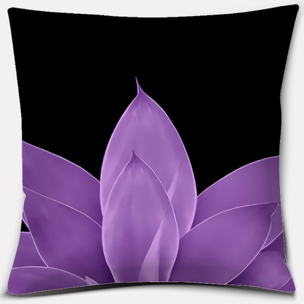 Purple - Linen Pillowcase UK