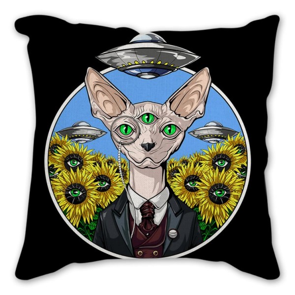 Alien - Linen Pillowcase UK