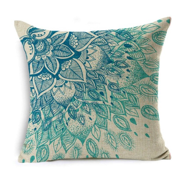 Mandala - Linen Pillowcase UK