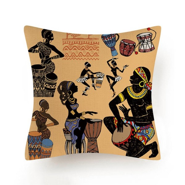 African-Linen Pillowcase UK
