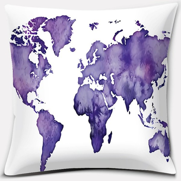 Purple - Linen Pillowcase UK