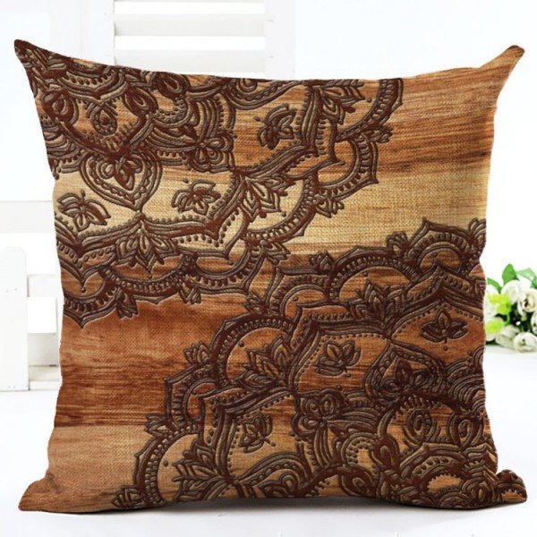 Mandala - Linen Pillowcase UK