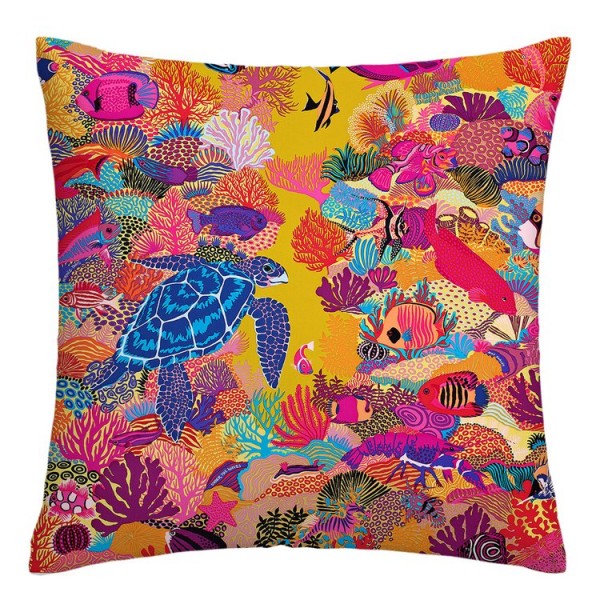 Yellow - Linen Pillowcase UK