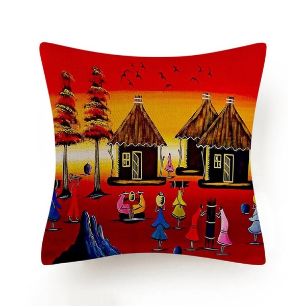 African-Linen Pillowcase UK