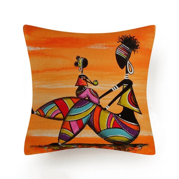 African-Linen Pillowcase UK