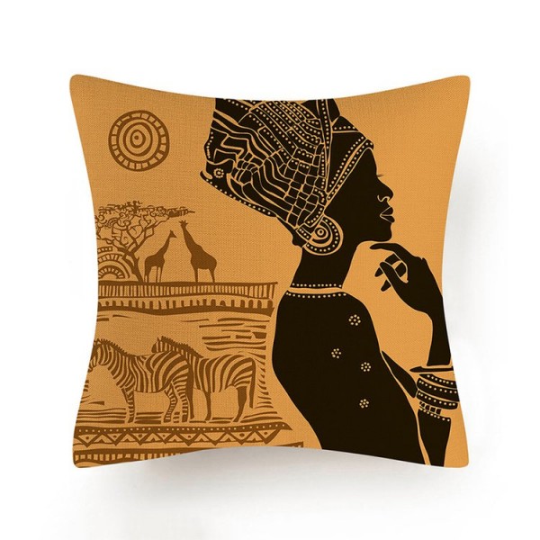 African-Linen Pillowcase UK