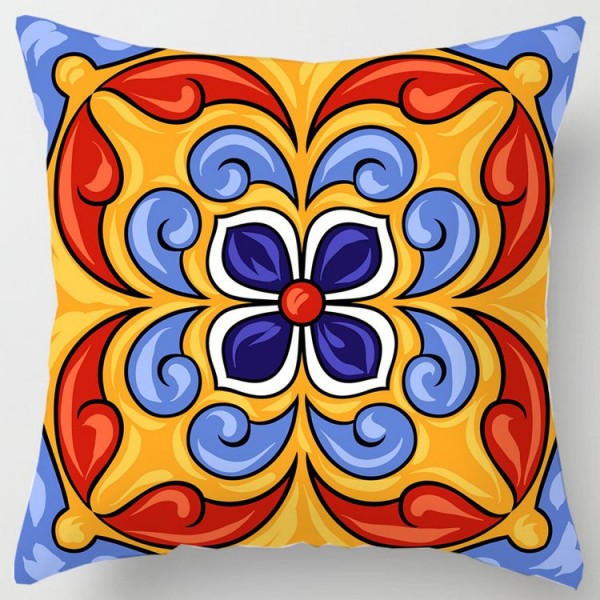Mandala - Linen Pillowcase UK