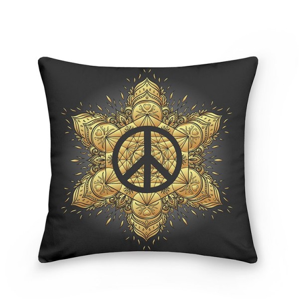 Mandala - Linen Pillowcase UK