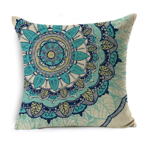 Mandala - Linen Pillowcase UK