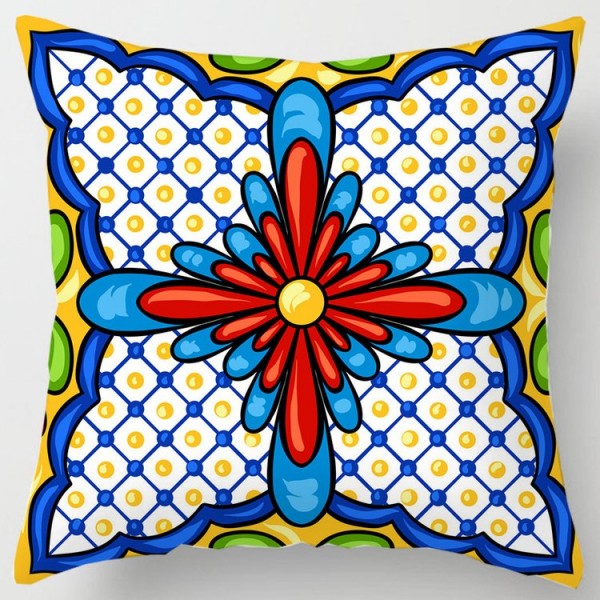 Mandala - Linen Pillowcase UK