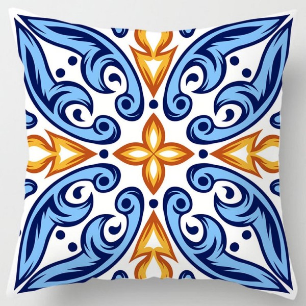 Mandala - Linen Pillowcase UK