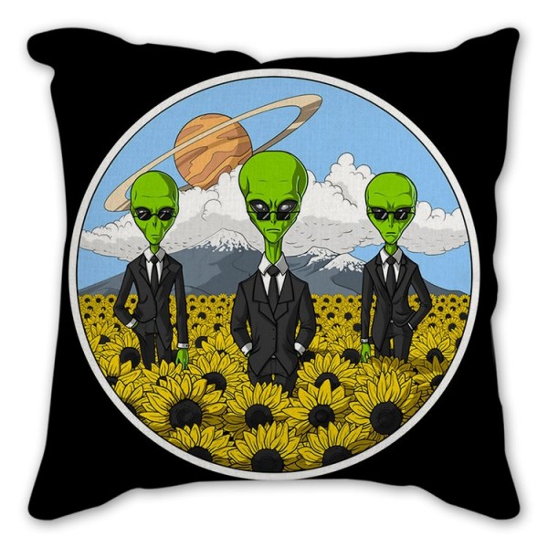 Alien - Linen Pillowcase UK