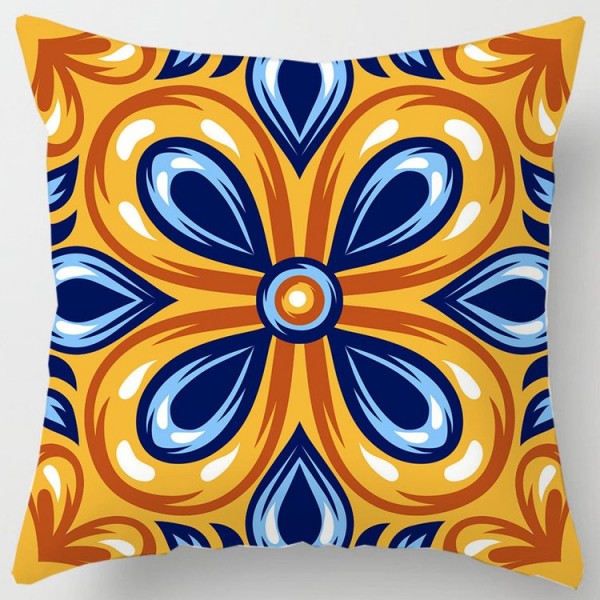 Mandala - Linen Pillowcase UK