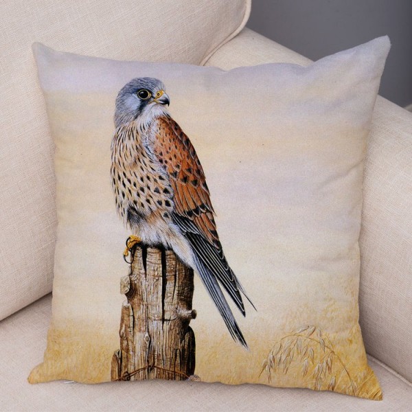 Bird - Linen Pillowcase UK