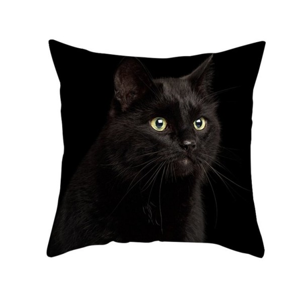 Cat - Linen Pillowcase UK