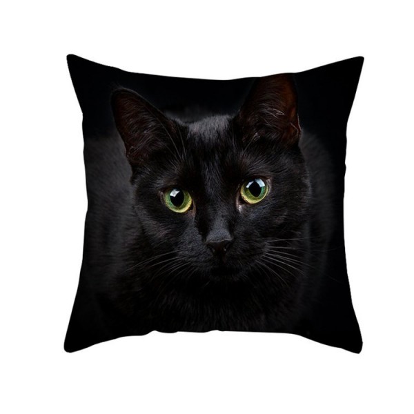 Cat - Linen Pillowcase UK