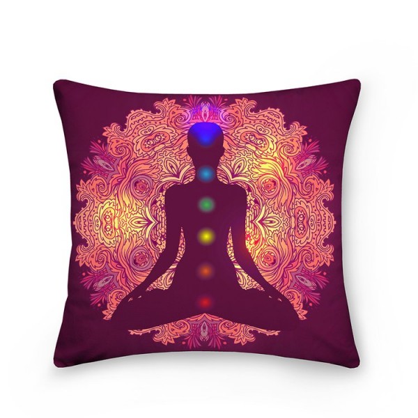 Meditation - Linen Pillowcase UK