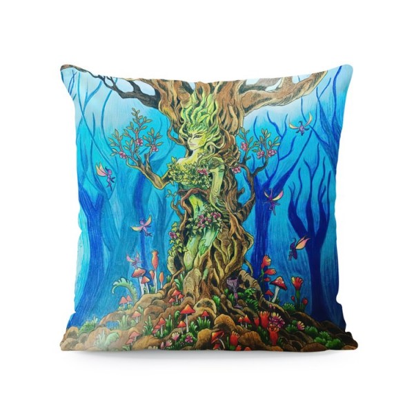 Tree of life - Linen Pillowcase UK