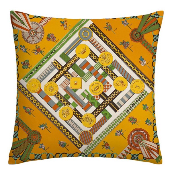 Yellow - Linen Pillowcase UK