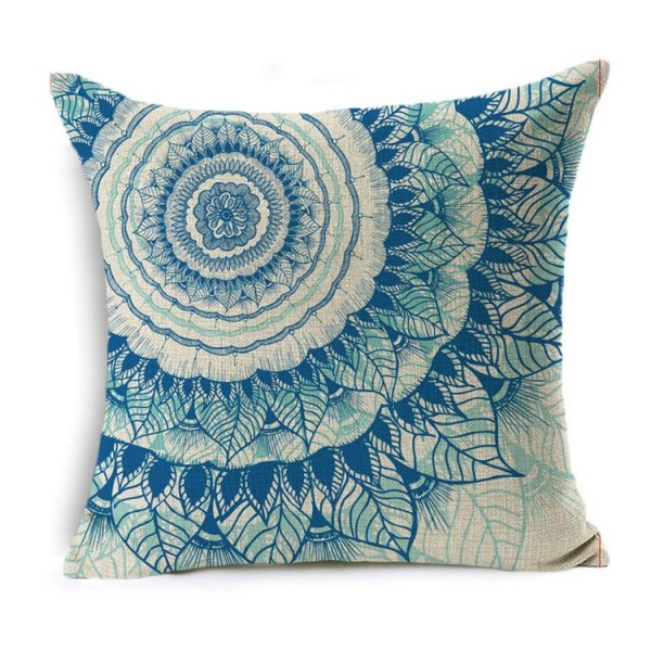 Mandala - Linen Pillowcase UK