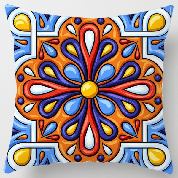 Mandala - Linen Pillowcase UK