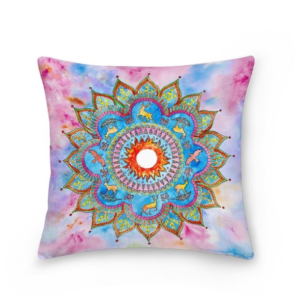 Mandala - Linen Pillowcase UK