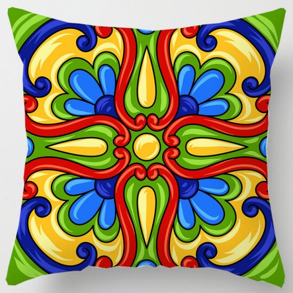 Mandala - Linen Pillowcase UK