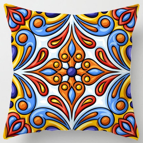 Mandala - Linen Pillowcase UK