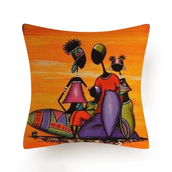 African-Linen Pillowcase UK