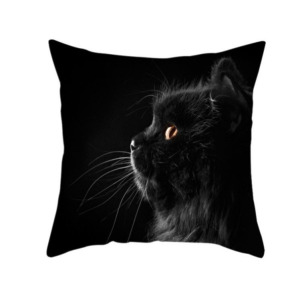 Cat - Linen Pillowcase UK