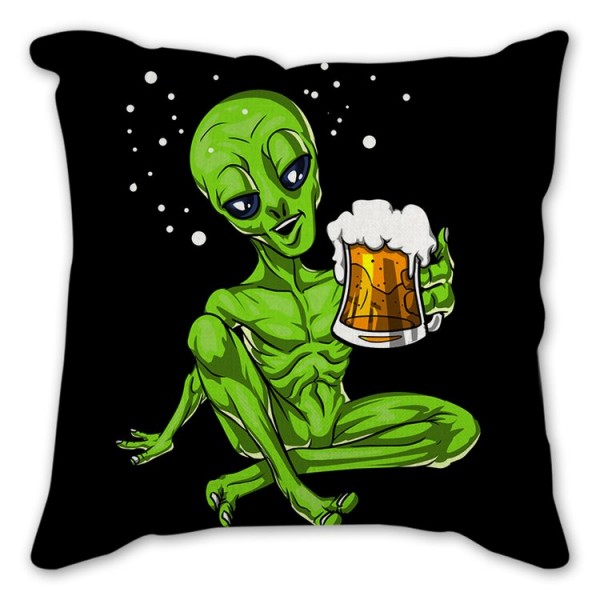 Alien - Linen Pillowcase UK