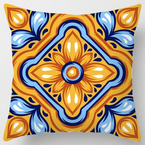 Mandala - Linen Pillowcase UK