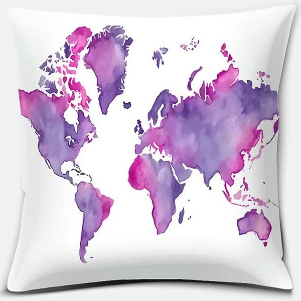 Purple - Linen Pillowcase UK