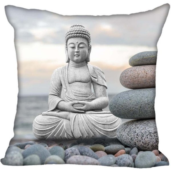 Buddha - Linen Pillowcase UK