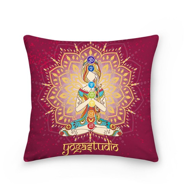 Meditation - Linen Pillowcase UK