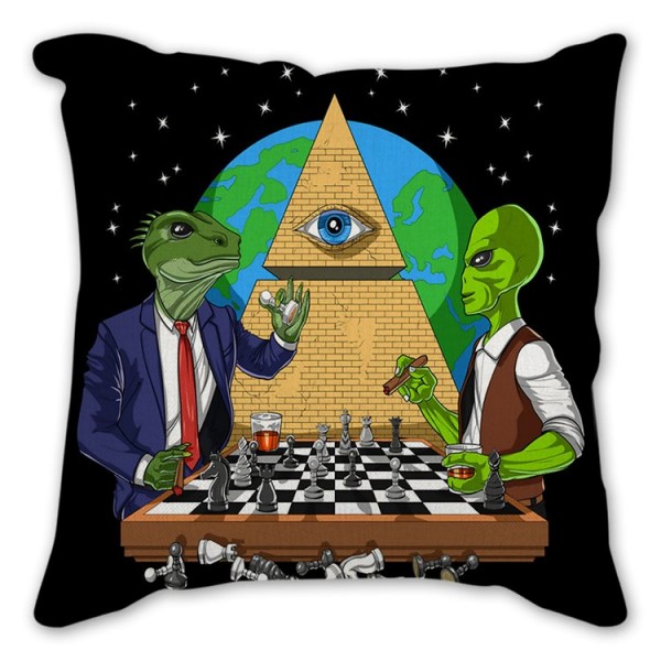 Alien - Linen Pillowcase UK