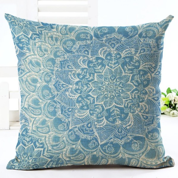 Mandala - Linen Pillowcase UK