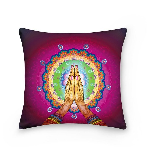 Mandala - Linen Pillowcase UK