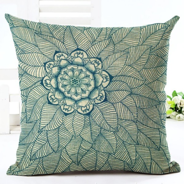 Mandala - Linen Pillowcase UK