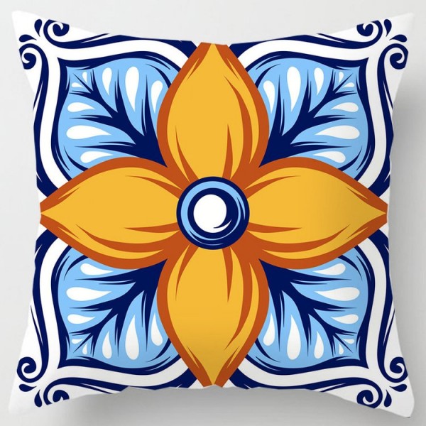 Mandala - Linen Pillowcase UK