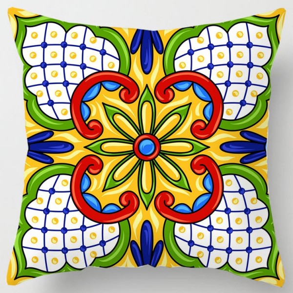 Mandala - Linen Pillowcase UK