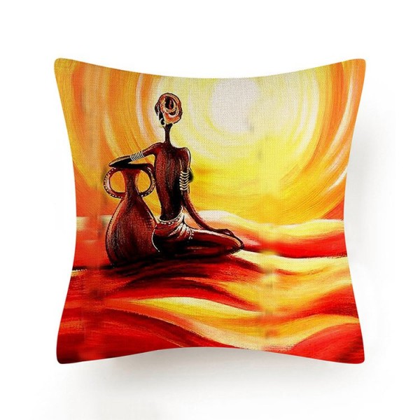 African-Linen Pillowcase UK