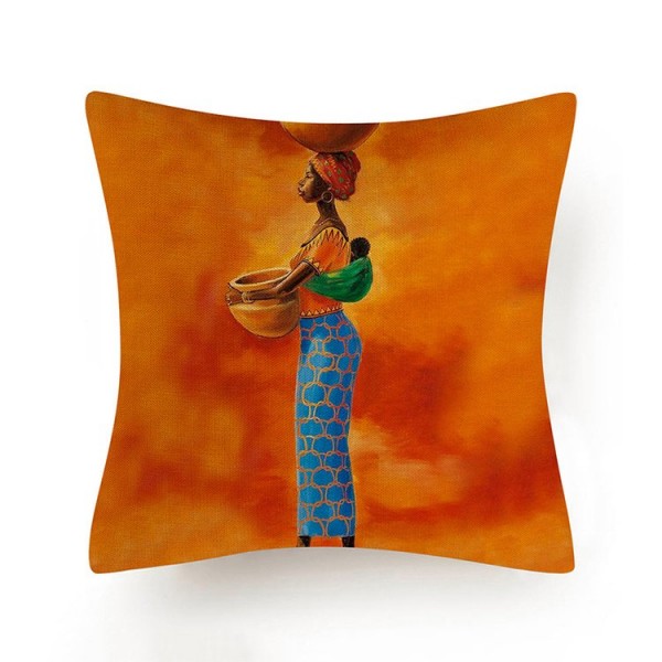 African-Linen Pillowcase UK
