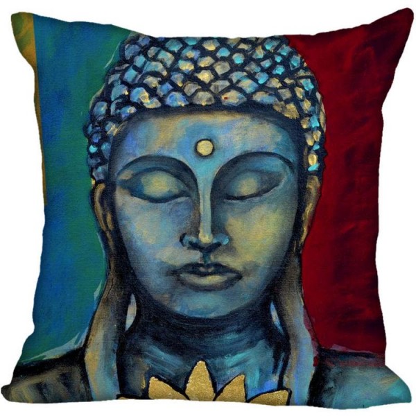 Buddha - Linen Pillowcase UK