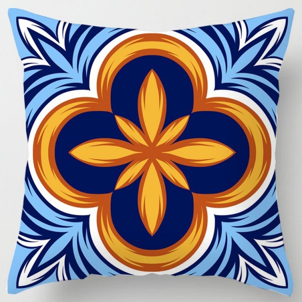 Mandala - Linen Pillowcase UK