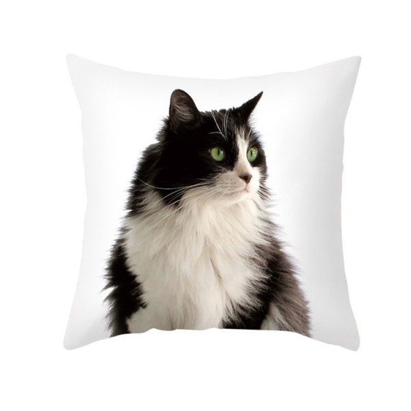 Cat - Linen Pillowcase UK