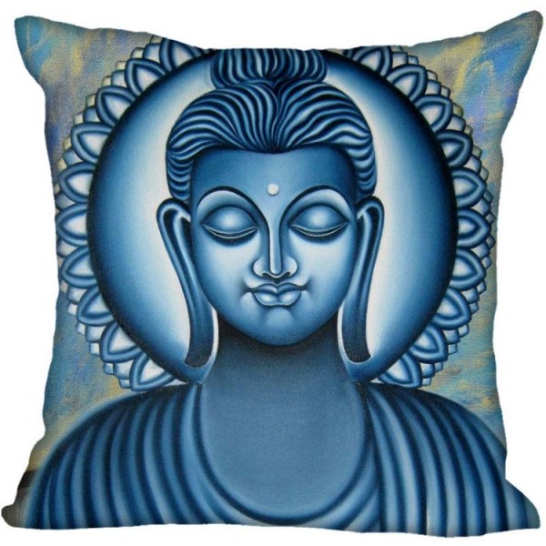 Buddha - Linen Pillowcase UK