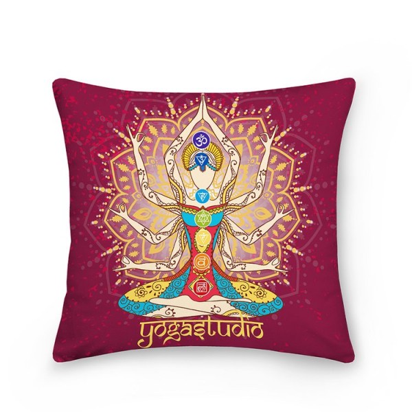 Meditation - Linen Pillowcase UK