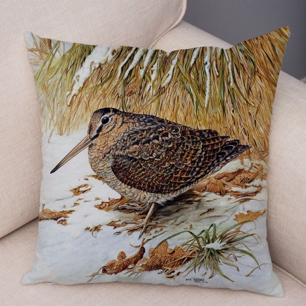 Bird - Linen Pillowcase UK
