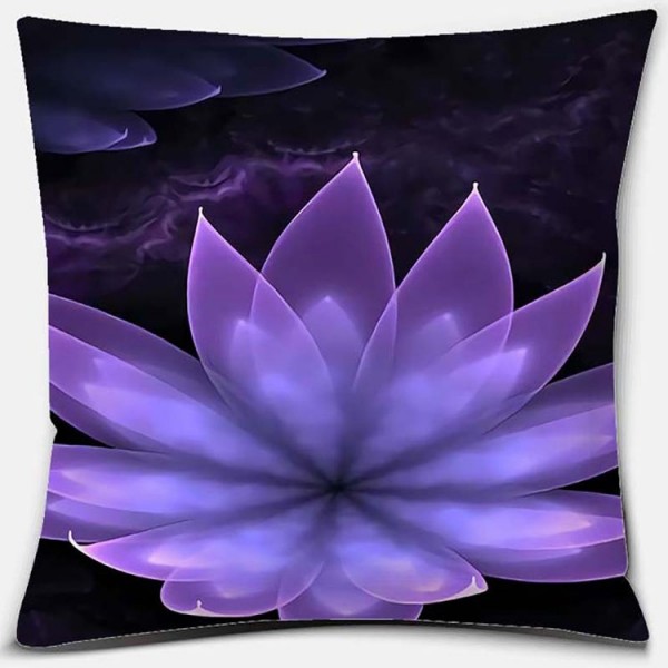 Purple - Linen Pillowcase UK